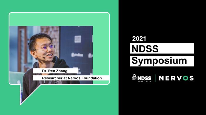Nervos researcher Dr. Ren Zhang invited to join NDSS Special Committee of Blockchain Reviewers